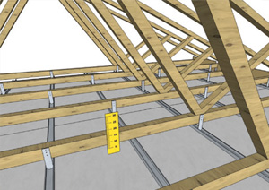 Isolation des combles perdus par soufflage de produits isolants en vrac
